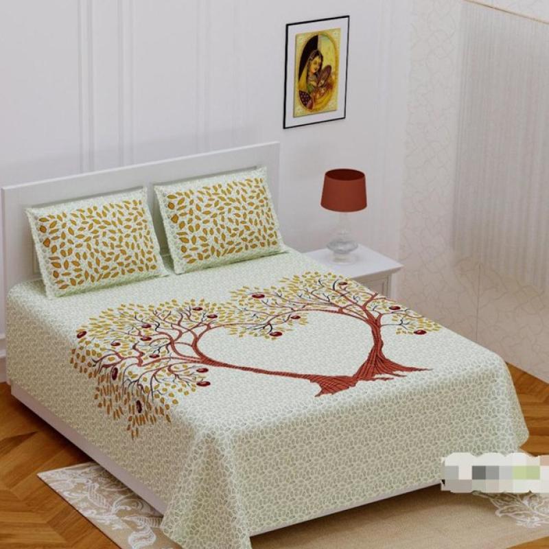 Addey - Cotton Printed Double Bedsheet Stock Lot
