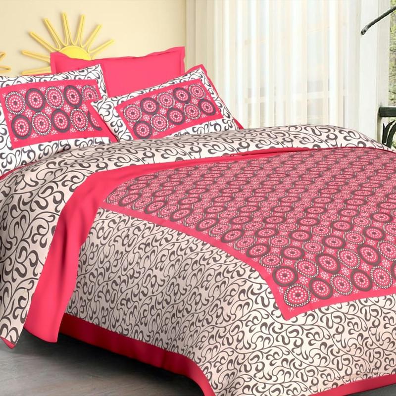 Addey - Cotton Printed Double Bedsheet Stock Lot