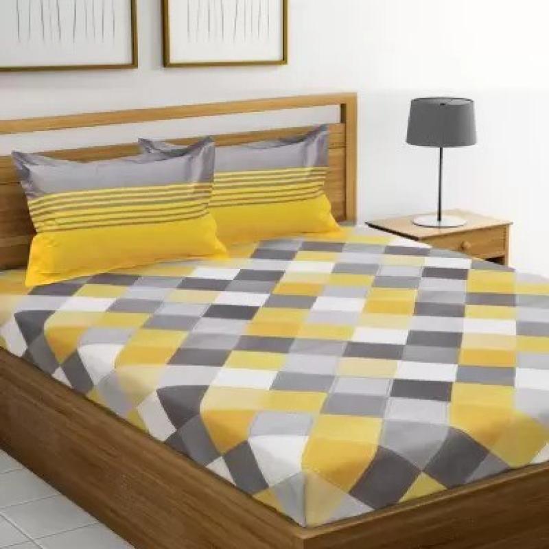 Addey - Cotton Printed Double Bedsheet Stock Lot