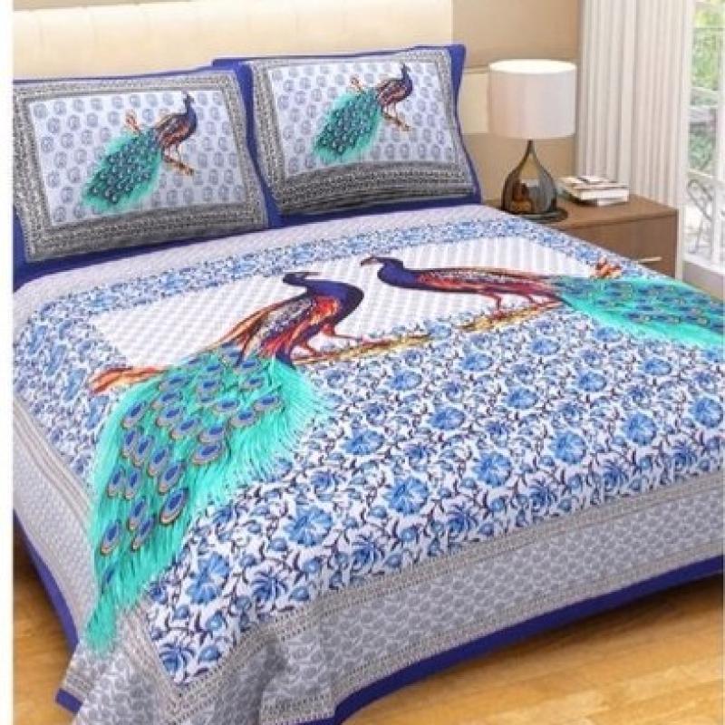 Addey - Cotton Printed Double Bedsheet Stock Lot