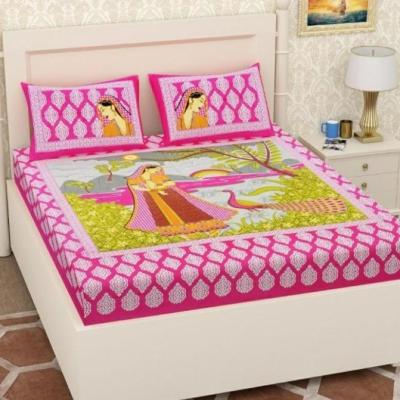 Addey - Cotton Printed Double Bedsheet Stock Lot
