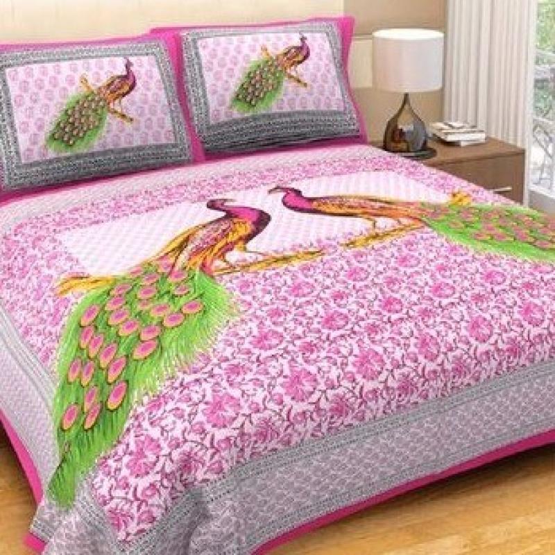 Addey - Cotton Printed Double Bedsheet Stock Lot