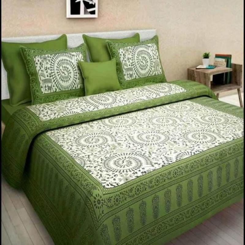 Addey - Cotton Printed Double Bedsheet Stock Lot