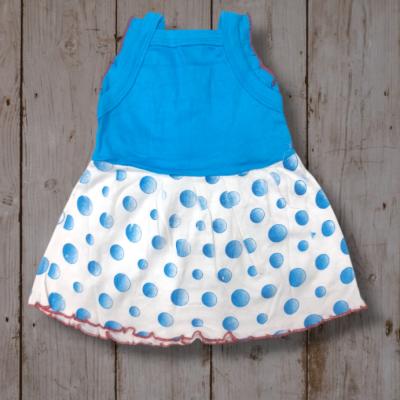 Aaron - Assorted 18 Pieces Of Cotton Hosiery Frock Set For Girls