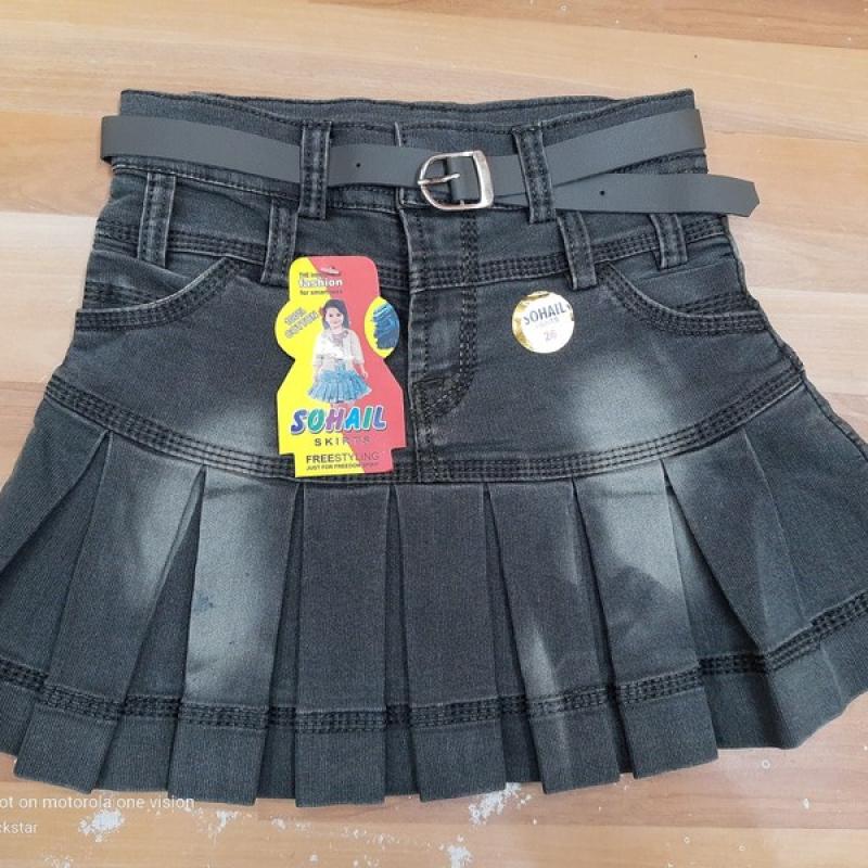 Aaron - Girls Denim Skirts