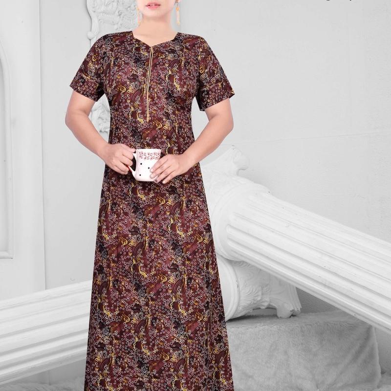 Missy - Cotton Printed Women's Night Gown