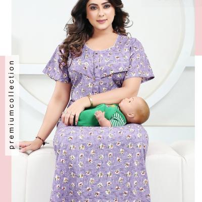 Missy - Dull Cotton Mother Nighty Gown