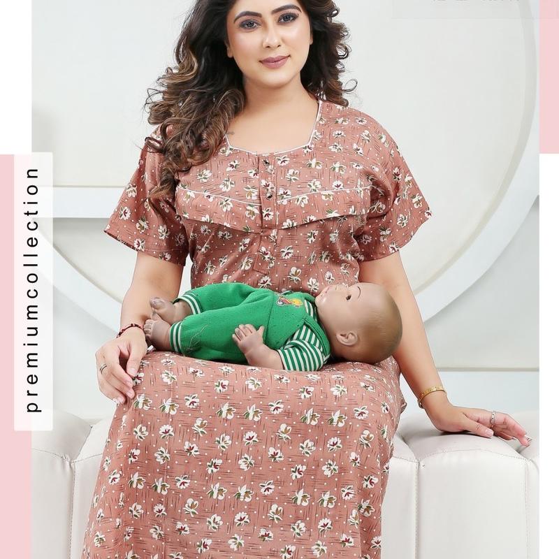 Missy - Dull Cotton Mother Nighty Gown