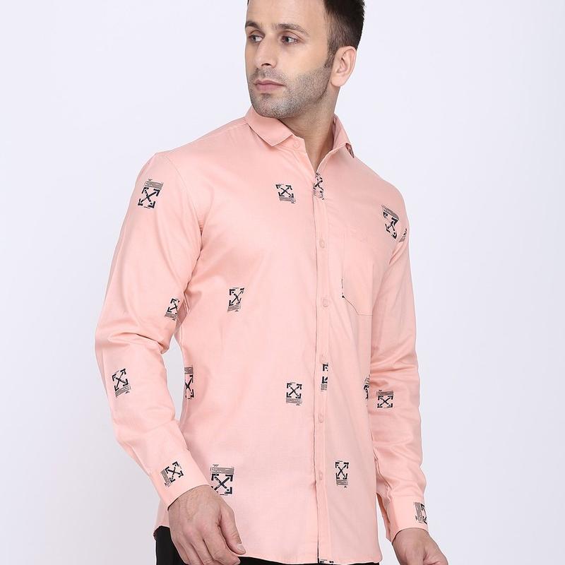 Radha - Cotton Full Sleeve Digital Printed Men's Shirt