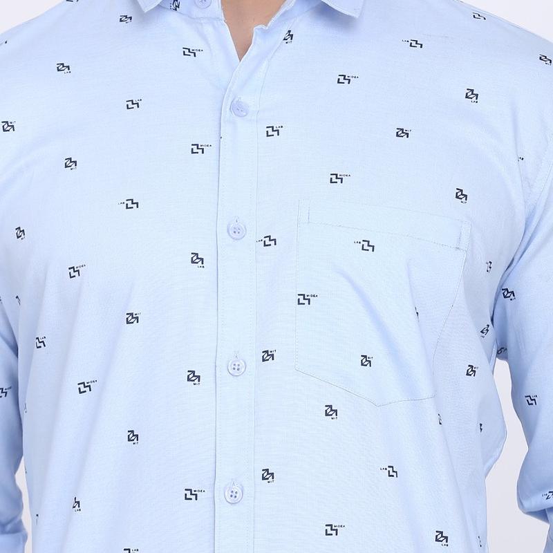 Radha - Cotton Full Sleeve Digital Printed Men's Shirt