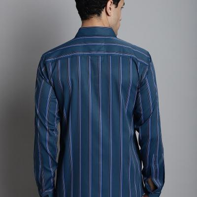 Radha - Cotton Full Sleeve Stripes Men's Shirt