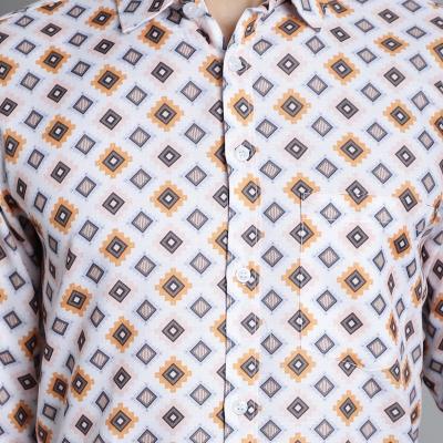 Radha - Cotton Full Sleeve Stripes Men's Shirt