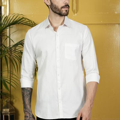 Radha - Casual Stylish Cotton Blend Cheakered Shirt For Men