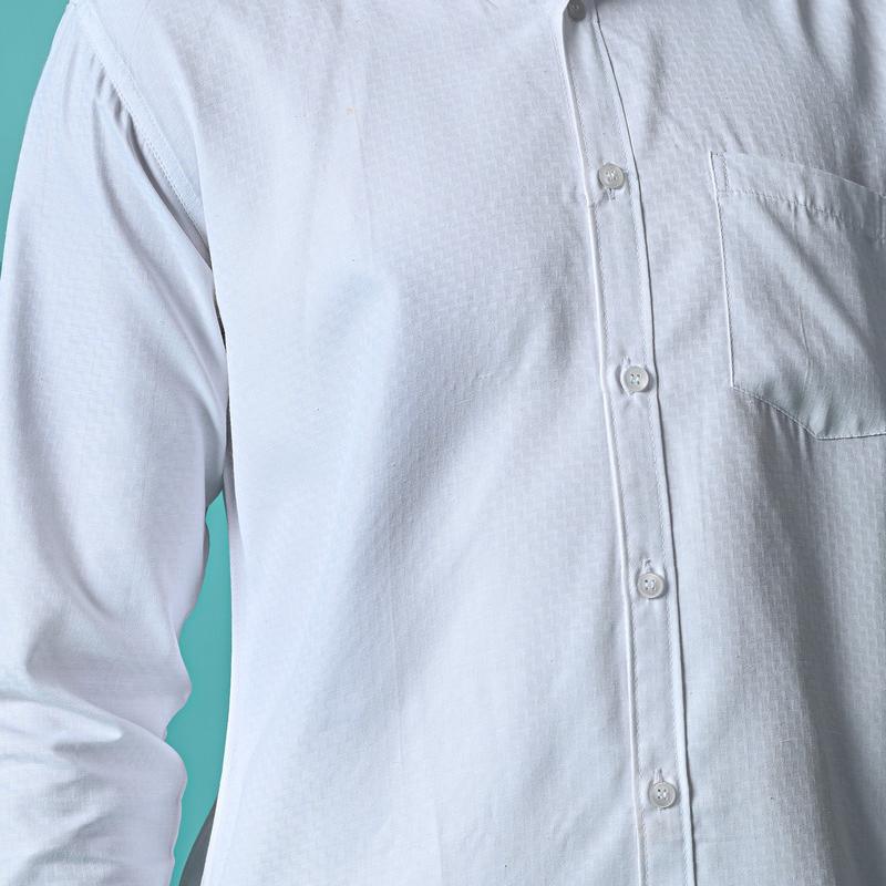 Radha - Casual Stylish Cotton Blend Cheakered Shirt For Men