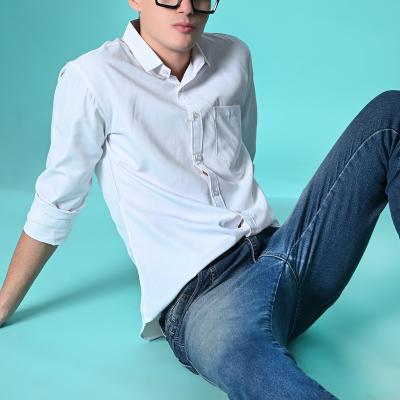 Radha - Casual Stylish Cotton Blend Cheakered Shirt For Men