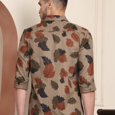 Radha - Cotton Floral Print Shirt for Men
