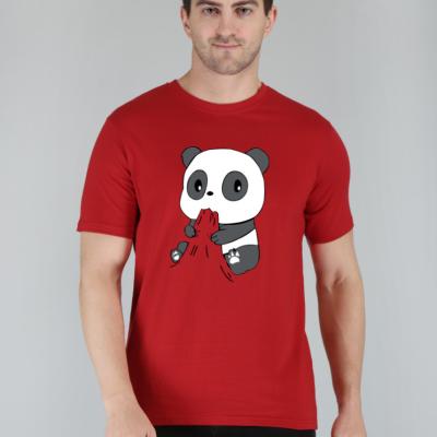 Cotton Bio Wash Printed Men't T-shirt