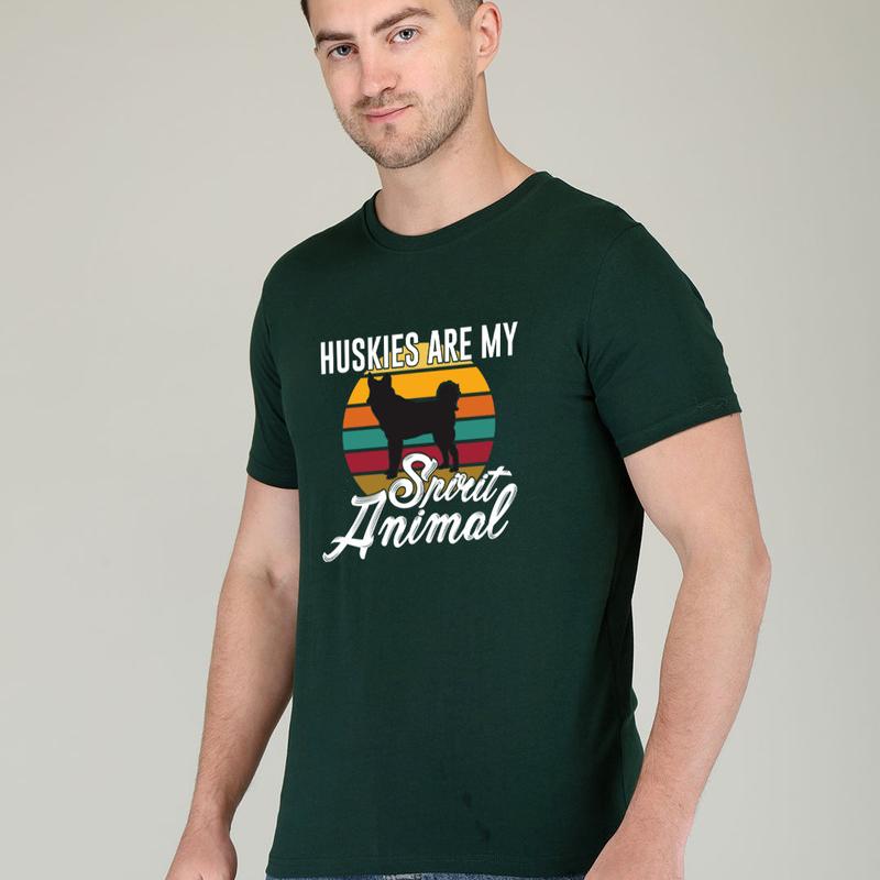 Cotton Bio Wash Printed Men't T-shirt