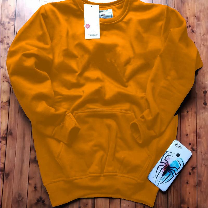 Bitsy - Cotton Solid Sweat Shirt for Men