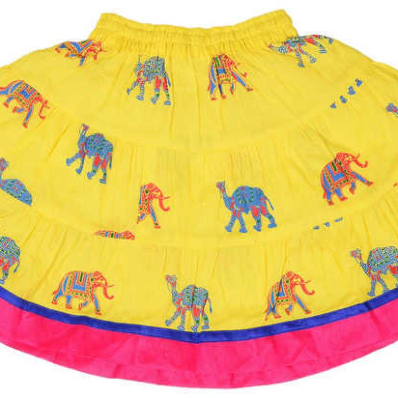 Moni - Cotton Printed Girls Lehenga Choli