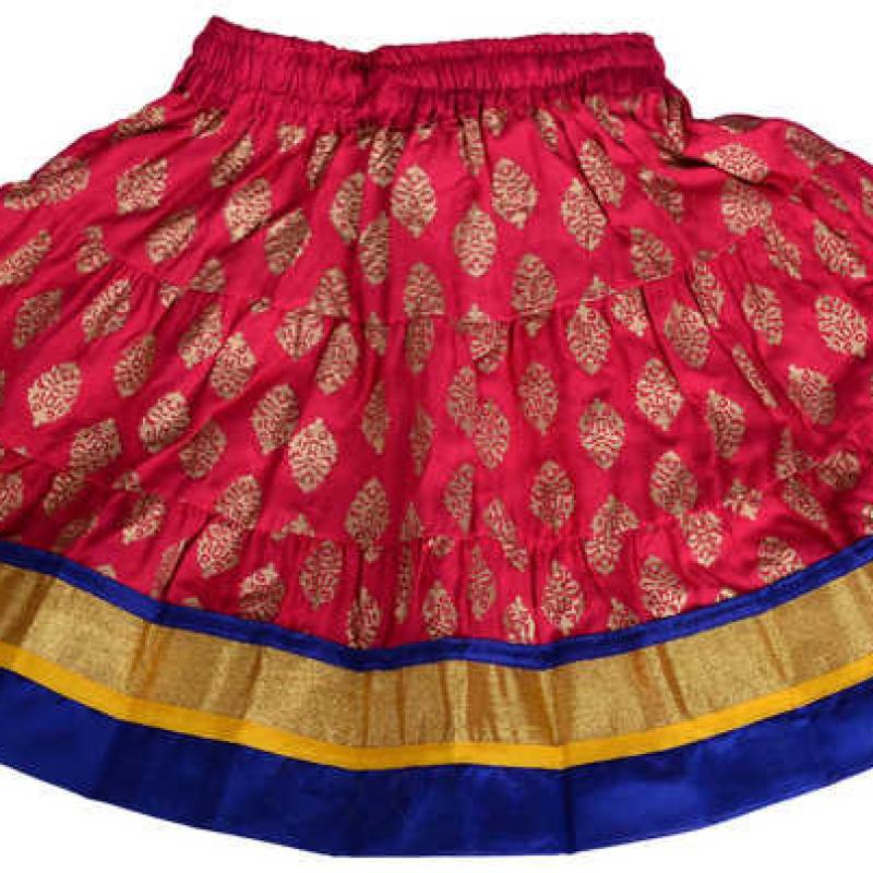 Moni - Rayon Printed Girls Lehanga Choli