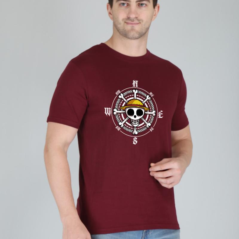 Cotton Bio Wash Printed Men't T-shirt