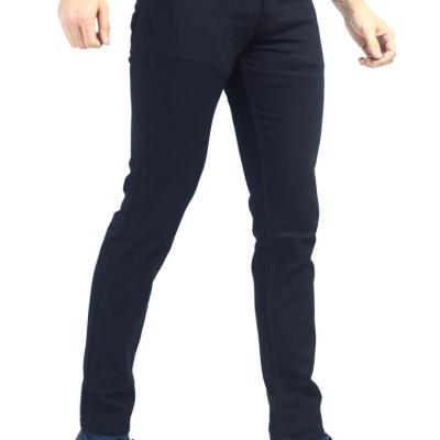 Mou - Black Regular Fit Basic Denim Jeans For Men