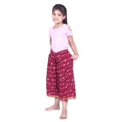 Shilu - Cotton Printed Kids Sharara