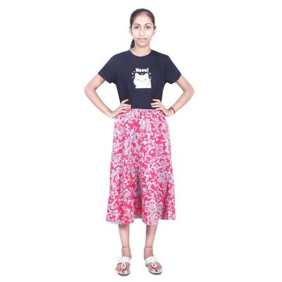 Shilu - Cotton Printed Women Skirt