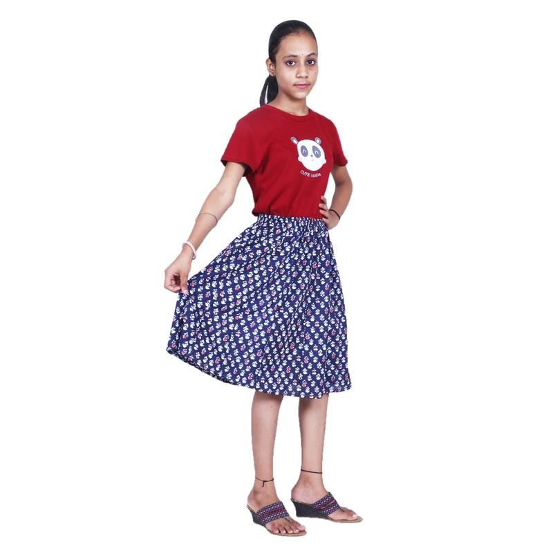 Shilu - Cotton Printed Women Skirt