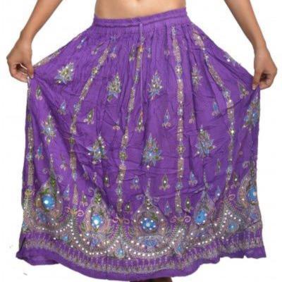 Shilu - Cotton Fabric Womens Designer Skirt
